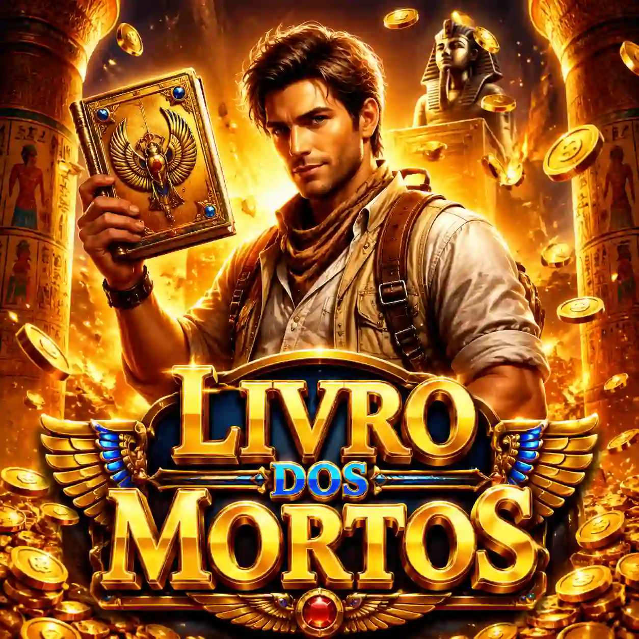 Book of Dead slot Play'n GO com tema egípcio
