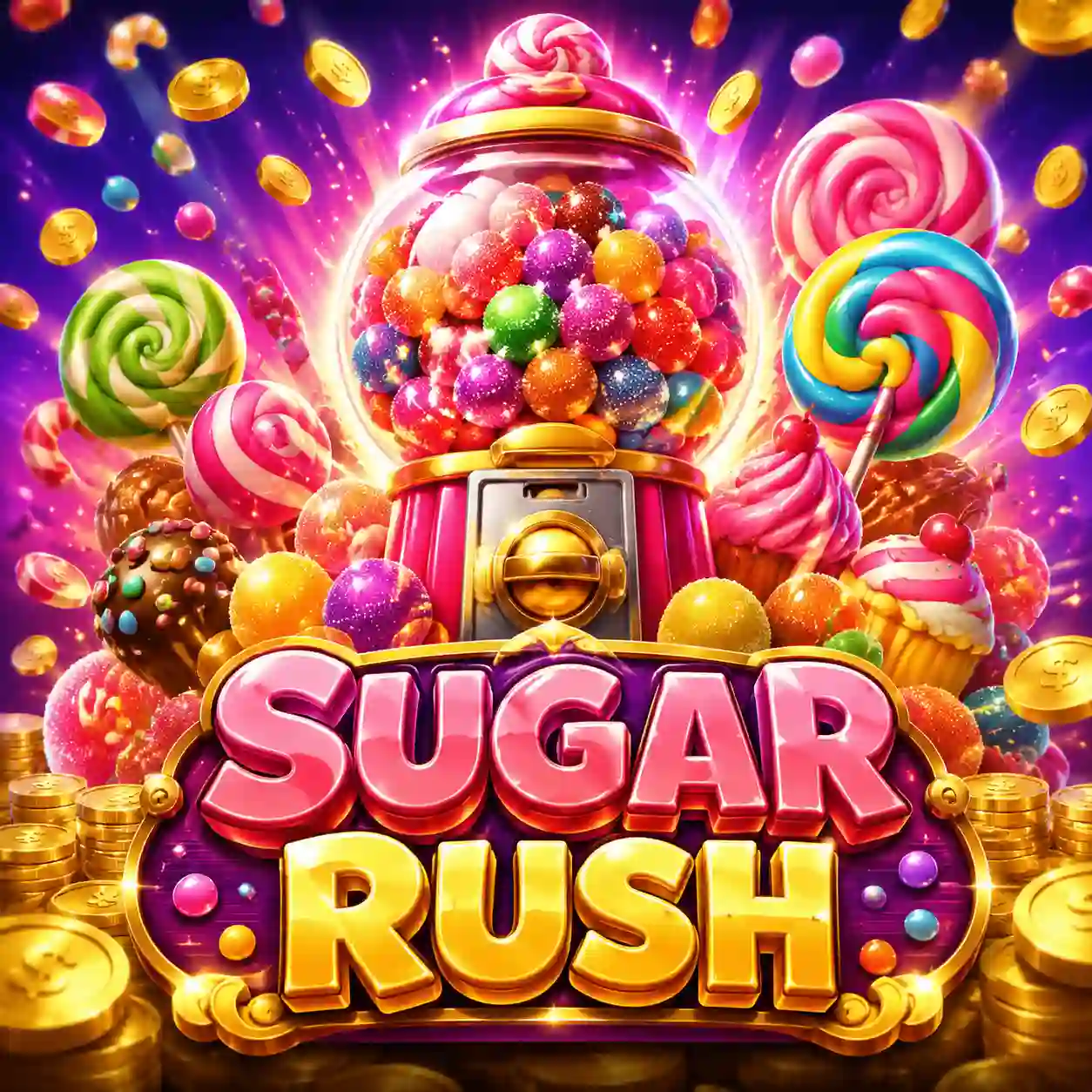Sugar Rush slot de doces coloridos