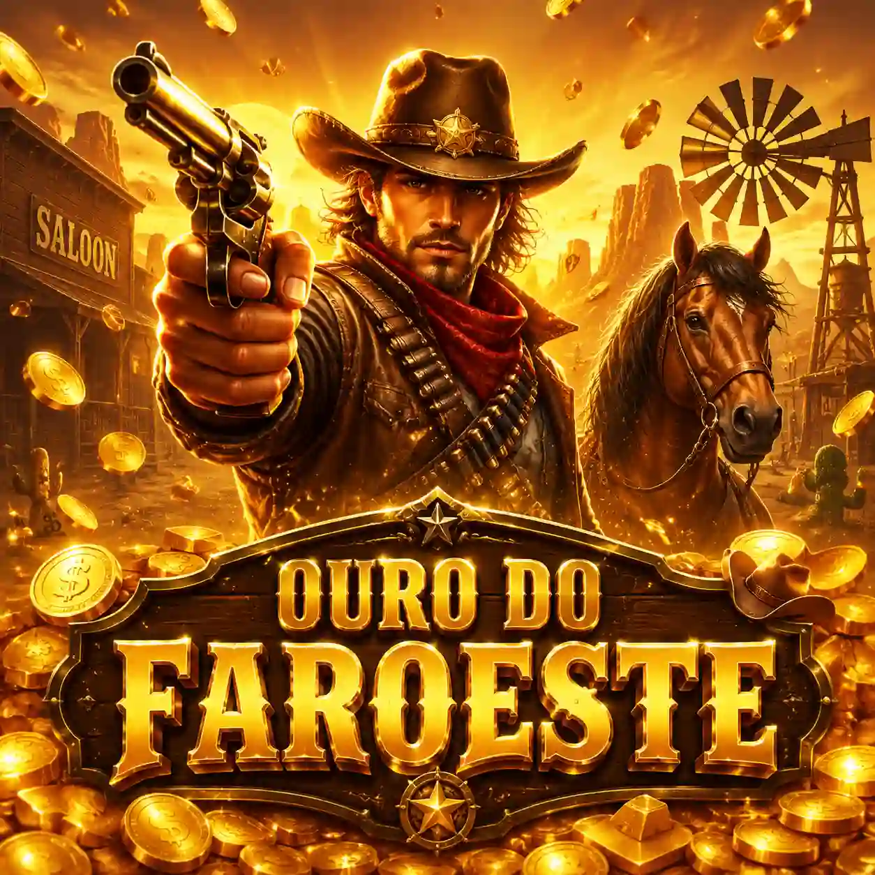 Wild West Gold slot tema faroeste Pragmatic Play