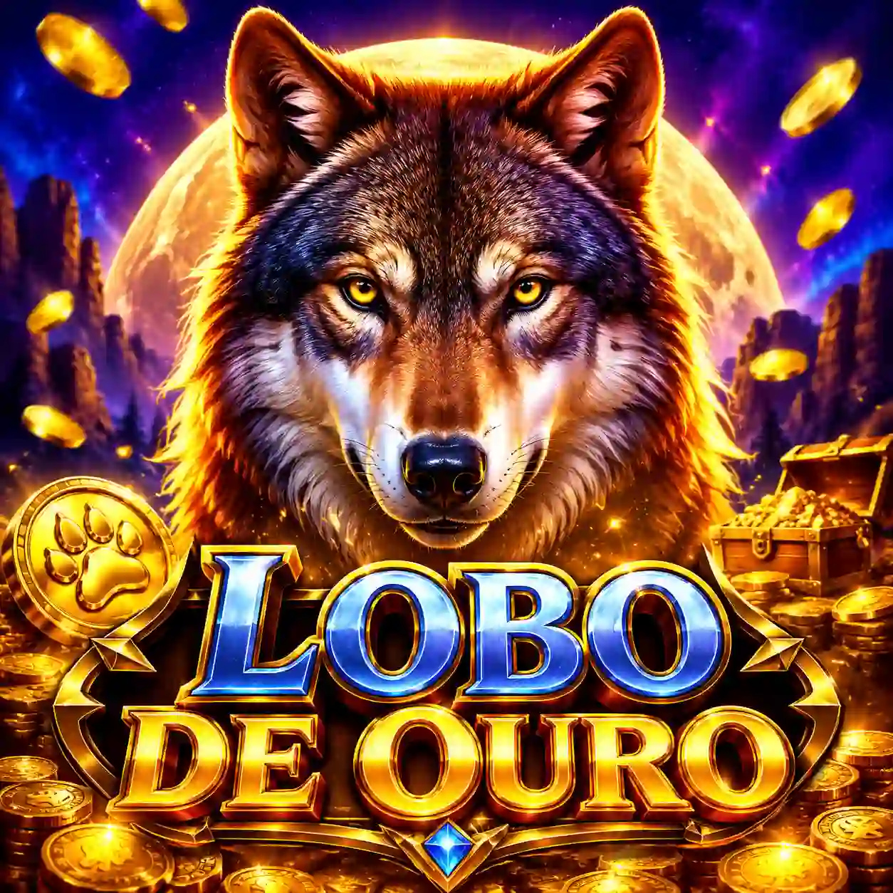 Wolf Gold slot com lobos e pradarias